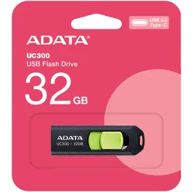 Flashdisk - Adata UC300 32GB Black - 11