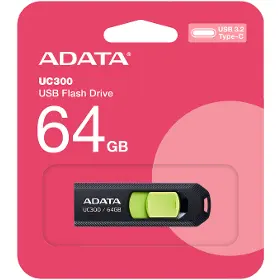 Flashdisk - Adata UC300 64GB Black - 19
