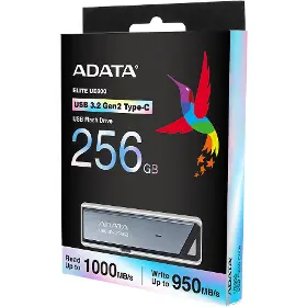 Flashdisk - Adata UE800 256GB Gray - 14