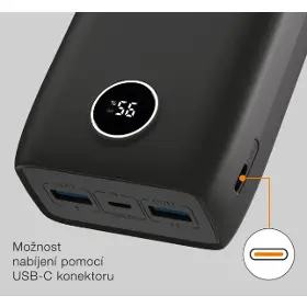 Powerbanka - Aligator PBPD30BK - 3