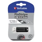 Verbatim 128GB USB Flash 3.0 PinStripe