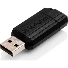 Flashdisk - Verbatim 128GB USB Flash 2.0 PIN STRIPEStore'n'Go - 1