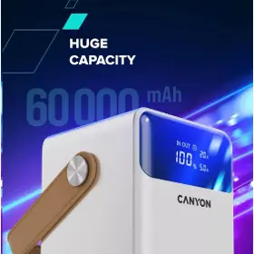 Power bank - Canyon OnPower 610 biela - 4
