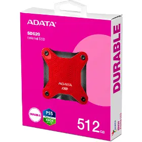 Externí SSD - Adata SD620 512GB Red - 8