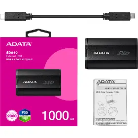 Externí SSD - Adata SD810 1TB Black - 6