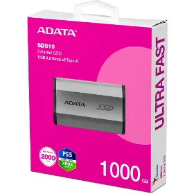 Externí SSD - Adata SD810 1TB Silver - 7