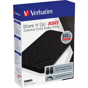 Externí SSD - Verbatim Store ‘n’ Go 512GB - 13