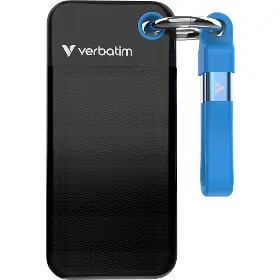 Externí SSD - Verbatim Pocket SSD 2TB Black - 1