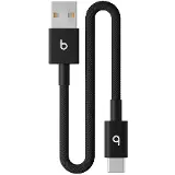 Beats USB-A/USB-C Woven Cable 20cm Black