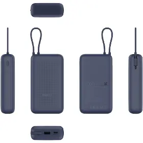 Powerbanka - Xiaomi 33W Power Bank 20000mAh (Integrated Cable) Blue GL - 3
