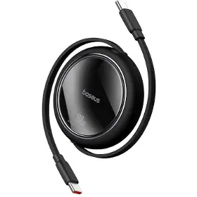 USB-C kabel - Baseus USB-C/USB-C 100W 1m black - 1