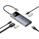 Baseus Dokovacia stanica Metal Gleam 2