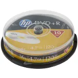 HP DVD+R 4,7 GB 120min 16x 10-cake