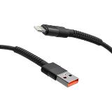 Mobilnet USB-Lightning 2M 3A Black