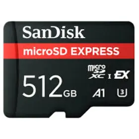 Pamäťová karta - Sandisk Express microSD Card, 512 GB - 1