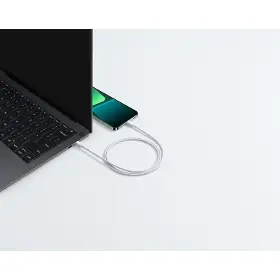 USB-C kábel - Xiaomi USB-C kábel 3A Braided (1m) BHR0878GL - 4