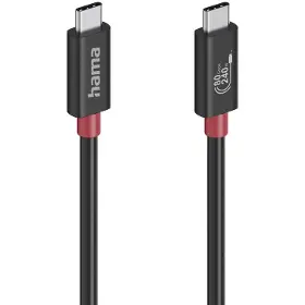 USB-C kábel - Hama USB C to C USB4 1 m 80 Gb/s BK - 2