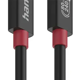 USB-C kábel - Hama USB C to C USB4 1 m 80 Gb/s BK - 4