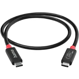USB-C kábel - Hama USB-C to C 2 m, 20 Gb/s, 240 W BK - 1