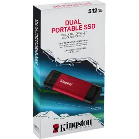 Externí SSD - Kingston Dual Portable 512GB - 18