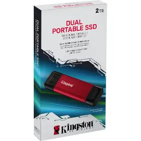 Externí SSD - Kingston Dual Portable 2TB - 18