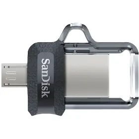 Flashdisk - Sandisk Ultra Dual USB Drive m3.0 128 GB - 1