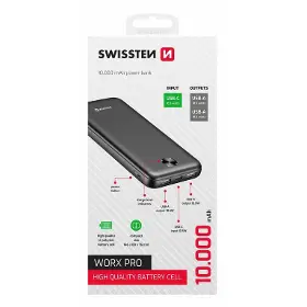 Powerbanka - Swissten Worx Pro 10 000 mAh - 3