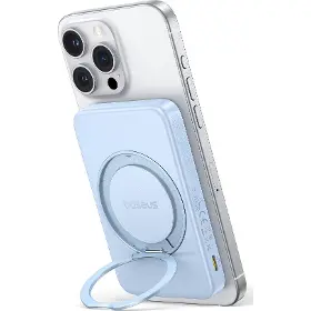 Powerbanka - Baseus PicoGo Qi2 5000mAh, 20W modrá - 4