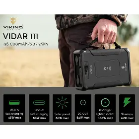 Powerbanka - Viking VIDAR III outdoorová powerbanka 96000mAh - 13