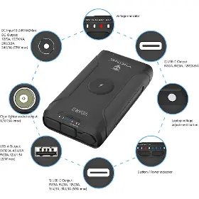 Powerbanka - Viking VIDAR II outdoorová powerbanka 72000mAh - 11