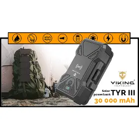Powerbanka - Viking TYR III solární powerbanka 30000mAh - 10