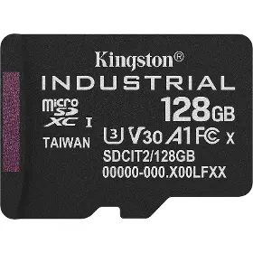 Paměťová karta - Kingston 128GB  SP microSDXC Industrial - 1