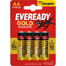 Baterie - Energizer Eveready Gold AA/4 BL4 alkaline - 1