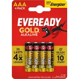 Energizer Eveready Gold AAA/4 BL4 alkaline