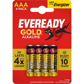 Baterie - Energizer Eveready Gold AAA/4 BL4 alkaline - 1