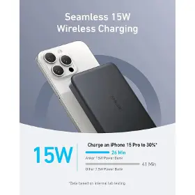 Powerbanka - Anker MagGo 10000mAh, 30W černá - 2
