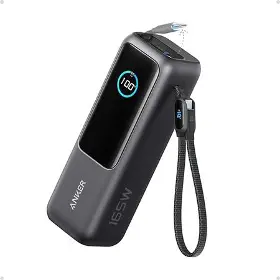 Power bank - Anker 25000mAh, 165W šedá - 1