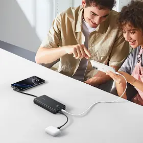 Power bank - Anker Zolo 20000mAh, 22,5W čierna - 4