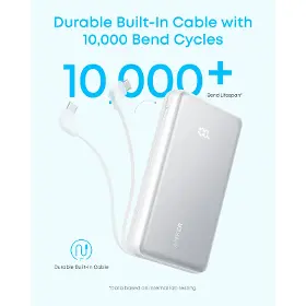 Power bank - Anker Zolo 20000mAh, 22,5W biela - 2