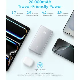 Power bank - Anker Zolo 20000mAh, 22,5W biela - 3