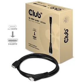HDMI kabel - CLUB3D CAC-1350 Mini HDMI na HDMI 2.0 4K60Hz UHD (M/M), 1m - 3