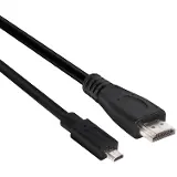 CLUB3D CAC-1351 Micro HDMI na HDMI 2.0 4K60Hz UHD (M/M), 1m