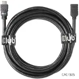 CLUB3D CAC-1325 Rychlý HDMI prodlužovací 4K60HZ (M/F), 26 AWG, 5m