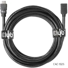 HDMI kabel - CLUB3D CAC-1325 Rychlý HDMI prodlužovací 4K60HZ (M/F), 26 AWG, 5m - 1