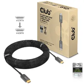 HDMI kabel - CLUB3D CAC-1379 Ultra Rychlý HDMI prodlužovací AOC 8K60Hz (M/M), 4K120Hz, 20m - 3