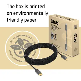 HDMI kabel - CLUB3D CAC-1377 Ultra Rychlý HDMI AOC 4K120Hz/ 8K60Hz (M/M), 15m - 4