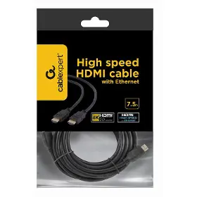 HDMI kabel - Gembird CC-HDMI4-7.5M HDMI - HDMI (3D, 4K UHD, zlacené kontakty, stíněný), 7,5m - 3