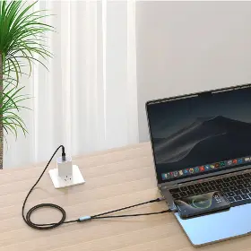 USB kábel - Swissten NABÍJECÍ KABEL 2v1 USB-C - 2