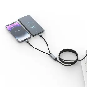 USB kábel - Swissten NABÍJECÍ KABEL 2v1 USB-C - 3