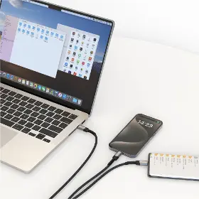 USB kábel - Swissten NABÍJECÍ KABEL 2v1 USB-C - 4